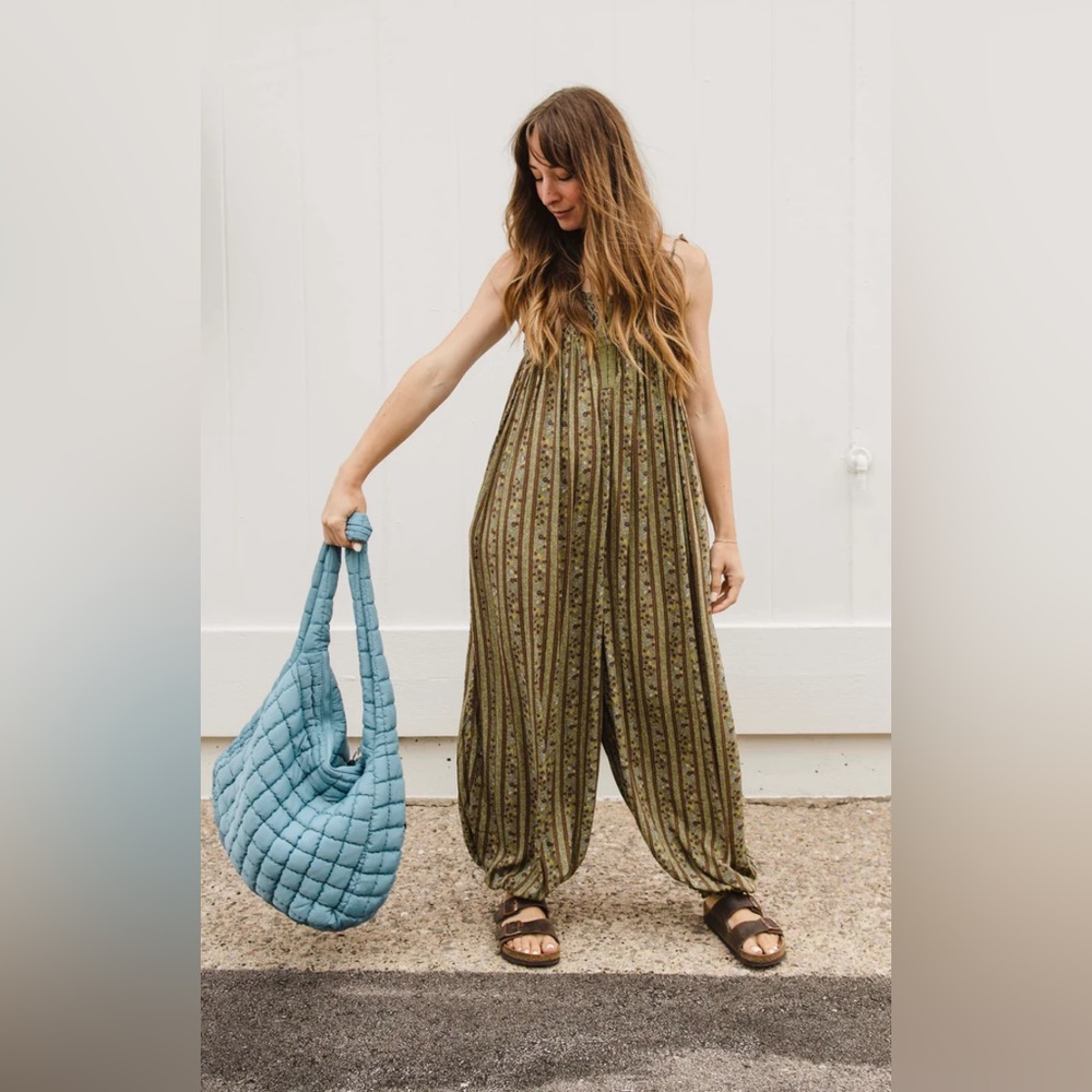 Free People Rule The World Jumpsuit, SMALL NWT